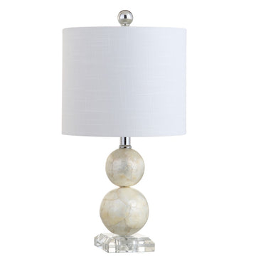 Bailey 19" Seashell LED Table Lamp - JONATHAN Y